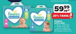 Netto Pampers Active baby 64-90 szt. oferta