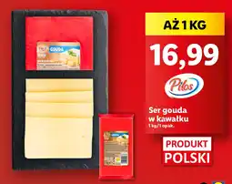 Lidl Pilos Ser gouda w kawałku 1 kg oferta