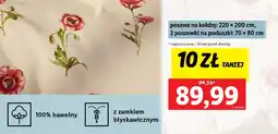 Lidl LIVARNO home Pościel satynowa z bawełny 220 x 200 cm oferta
