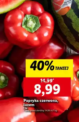 Lidl Papryka czerwona 1 kg oferta