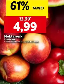 Lidl Nektarynki 1 kg oferta