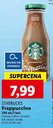 Lidl STARBUCKS Frappuccino 250 ml oferta