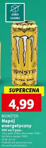 Lidl MONSTER Napój energetyczny 500 ml oferta