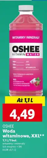 Lidl OSHEE Woda witaminowa, XXL 1,1 l oferta