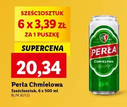 Lidl Perła Chmielowa Sześciosztuk, 6 x 500 ml oferta
