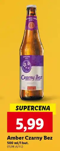 Amber Czarny Bez 500 ml