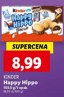 Lidl KINDER Happy Hippo 103,5 g oferta
