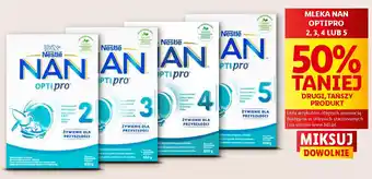 Lidl MLEKA NAN OPTIPRO 2, 3, 4 LUB 5 oferta