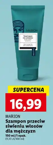 Lidl MARION Szampon przeciw siwieniu włosów dla mężczyzn 150 ml oferta