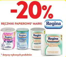 Intermarche RĘCZNIKI PAPIEROWE MARKI Regina oferta