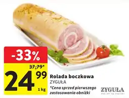 Intermarche Rolada boczkowa ZYGUŁA 1 kg oferta