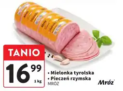 Intermarche Mielonka tyrolska / Pieczeń rzymska MRÓZ 1 kg oferta