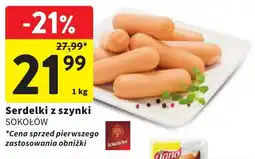 Serdelki z szynki SOKOŁÓW 1 kg