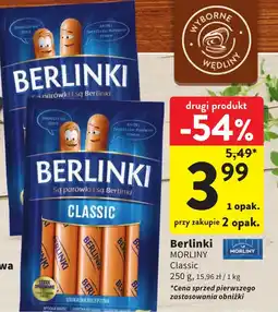 Intermarche Berlinki MORLINY 250 g oferta