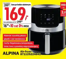 Media Expert Frytkownica Alpina oferta