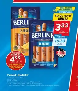 Lewiatan Parówki Berlinki oferta