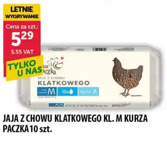 Eurocash Cash & Carry Jaja z chowu klatkowego kl. M kurza paczka 10 szt oferta