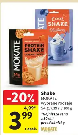 Intermarche Shake MOKATE 54g oferta
