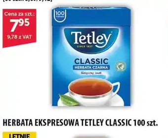 Eurocash Cash & Carry Tetley Classic Herbata ekspresowa 100 szt. oferta