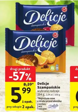 Intermarche Delicje Szampańskie 294g oferta