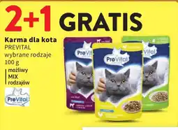 Intermarche Karma dla kota PREVITAL 100g oferta