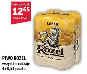 Eurocash Cash & Carry Piwo Kozel  4 x 0,5 l puszka oferta