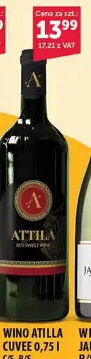 Eurocash Cash & Carry Wino Atilla Cuvee 0,75 l oferta