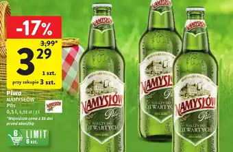 Intermarche Piwo NAMYSŁÓW 500 ml oferta