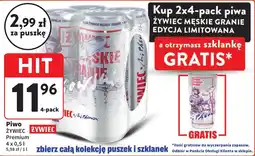 Intermarche Piwo ŻYWIEC 4 x 0,5 l oferta