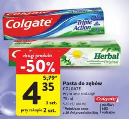 Intermarche Pasta do zębów COLGATE 75 ml oferta