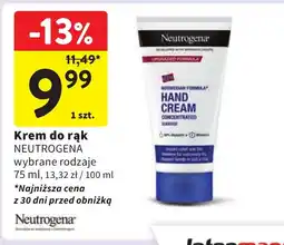 Intermarche Krem do rąk NEUTROGENA 75 ml oferta