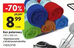 Intermarche Koc polarowy 130 x 160 cm oferta