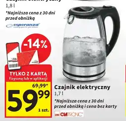 Czajnik elektryczny 1,7 l