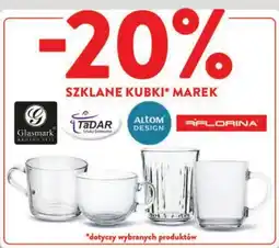 Intermarche SZKLANE KUBKI MAREK Glasmark, TaDAR, ALTOM DESIGN, FLORINA oferta