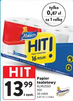 Intermarche Papier toaletowy ALMUSSO 16 rol. oferta