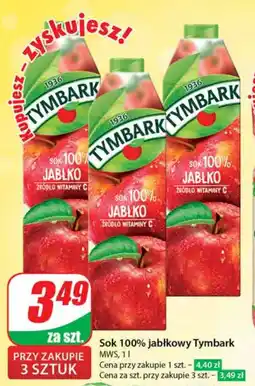 Dino Sok 100% jabłkowy Tymbark 1 l oferta