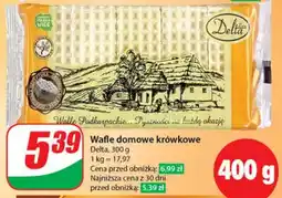 Dino Wafle domowe krówkowe Delta 300 g oferta
