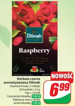 Dino Herbata czarna aromatyzowana Dilmah 20 t. oferta