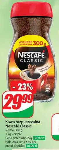 Dino Kawa rozpuszczalna Nescafé Classic 300 g oferta
