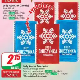 Dino Lody kostka Śnieżynka 200 ml oferta