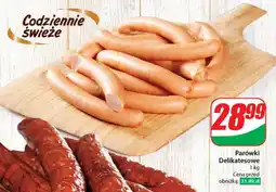 Dino Parówki Delikatesowe 1 kg oferta