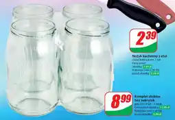 Dino Komplet słoików bez nakrętek 4 szt. oferta