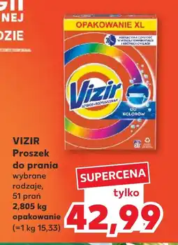 Kaufland VIZIR Proszek do prania 2,805 kg oferta