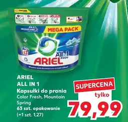 Kaufland ARIEL ALL IN 1 Kapsułki do prania 63 szt. oferta