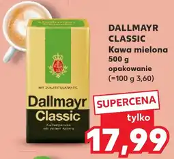 Kaufland DALLMAYR CLASSIC Kawa mielona 500 g oferta