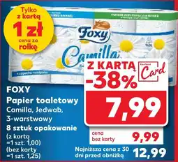 Kaufland FOXY Papier toaletowy 8 szt. oferta