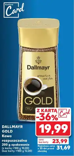 Kaufland DALLMAYR GOLD Kawa rozpuszczalna 200 g oferta