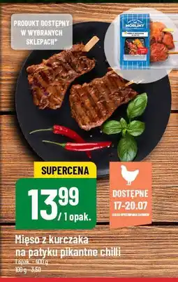 Polomarket Mięso z kurczaka na patyku w marynacie pikantne chili Morliny oferta