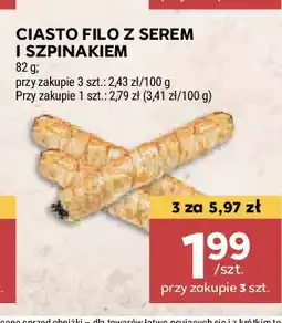 Stokrotka Ciasto filo z serem i szpinakiem La lorraine oferta
