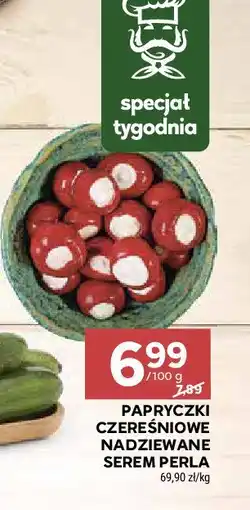 Stokrotka Papryczki nadziewane serkiem czerwone Perla antipasti oferta